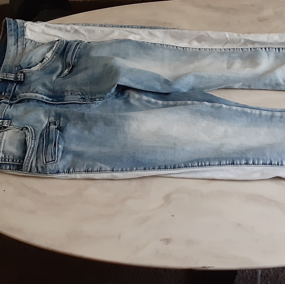 Multi color jeans